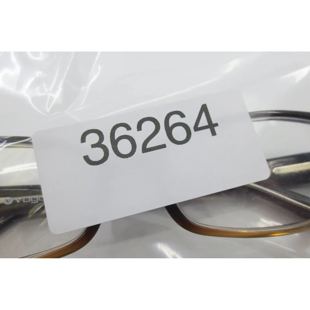 Vogue VO 2675-B 1851 Dark Brown Honey Gradient Gold Detail Eyeglasses 51-16-135